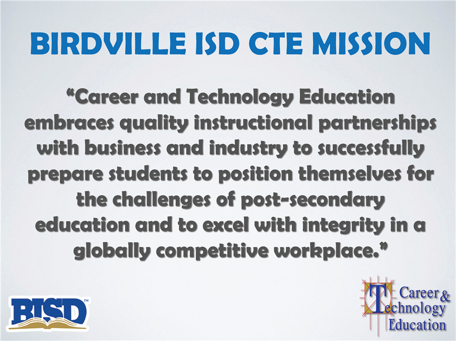 CTE Mission Statement 
